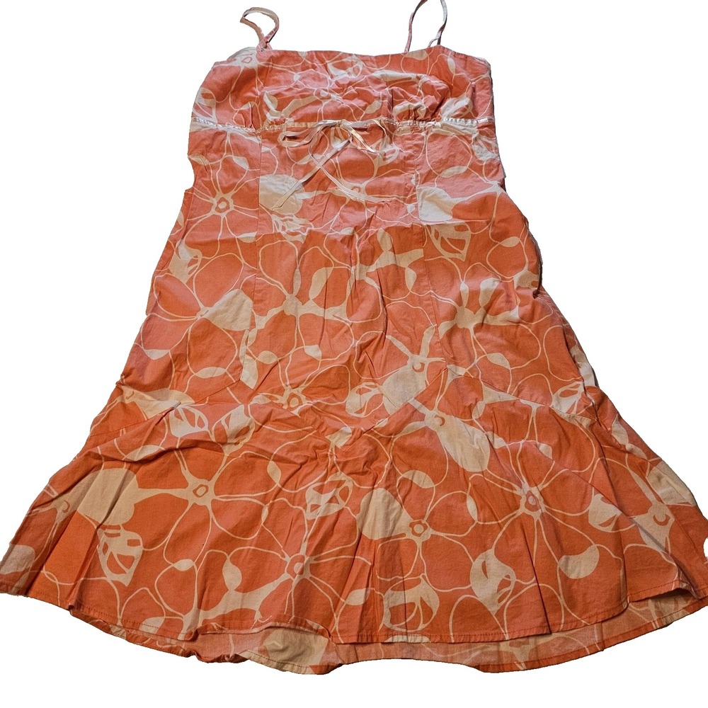 Wrapper Pink Floral Sundress Womens 13 Midi Cottagecore Asymmetric M42B8TJ2197